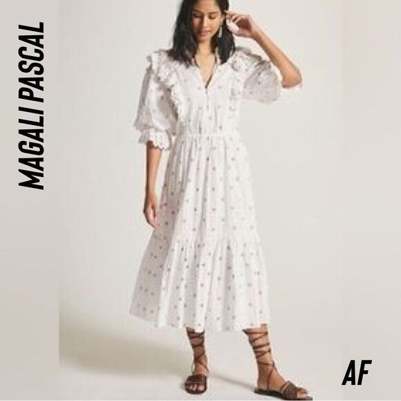 MAGALI PASCAL FLORENCE DRESS MIDI NWT SMALL - Picture 5 of 12